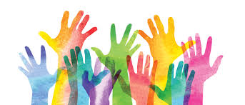 colorful hands 